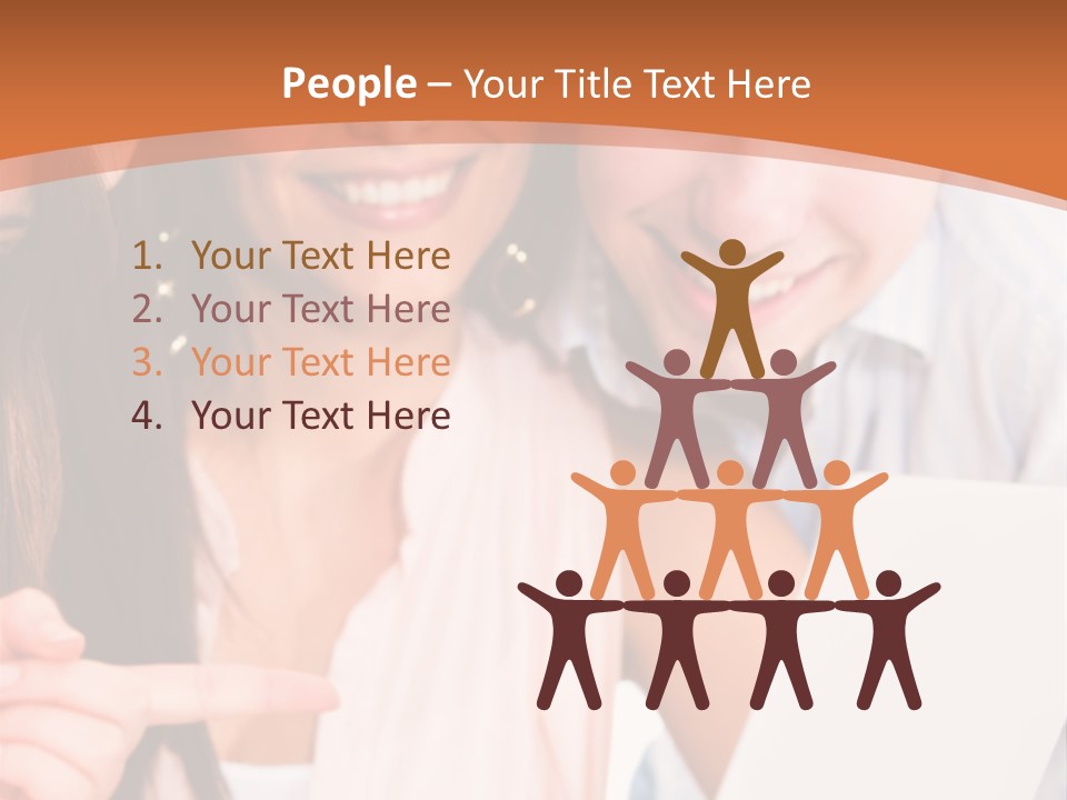 A Man And Woman Looking At A Laptop Screen PowerPoint Template