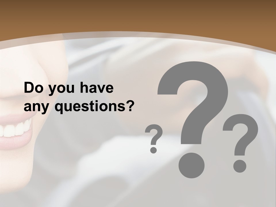 A Woman Driving A Car With A Brown Background PowerPoint Template