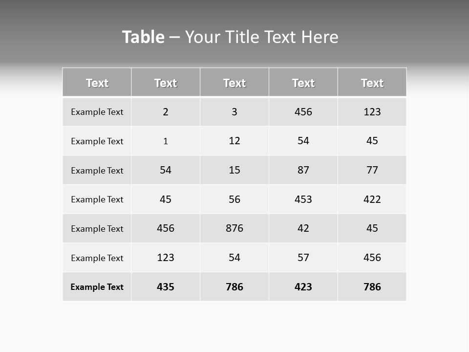 A Silver Object With A White Background PowerPoint Template