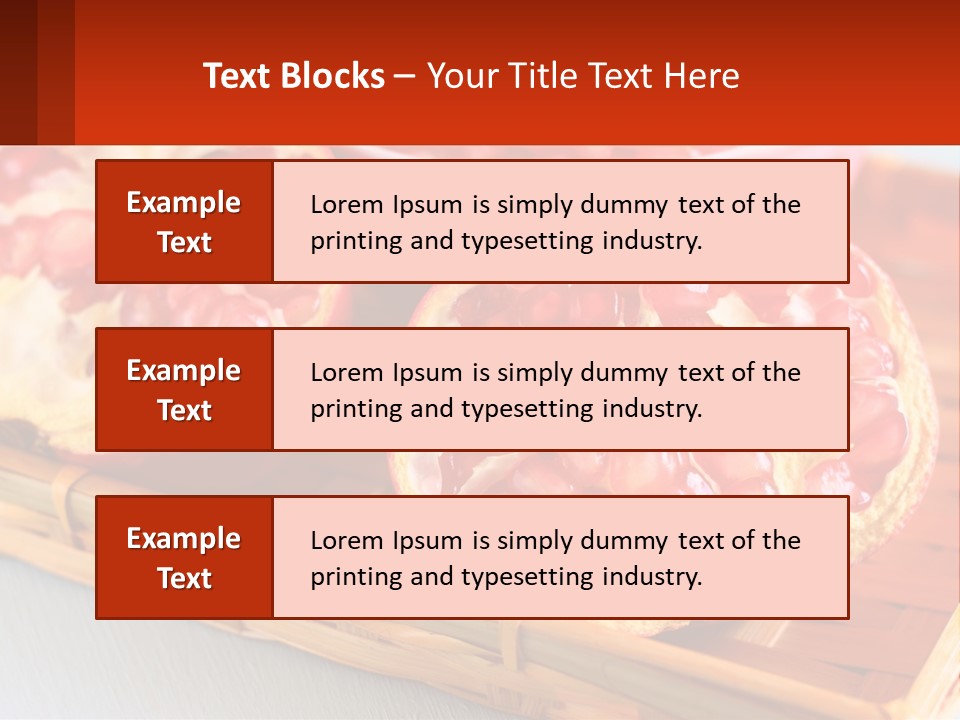 A Pomegranate On A Bamboo Tray With A Bowl Of Pomegra PowerPoint Template