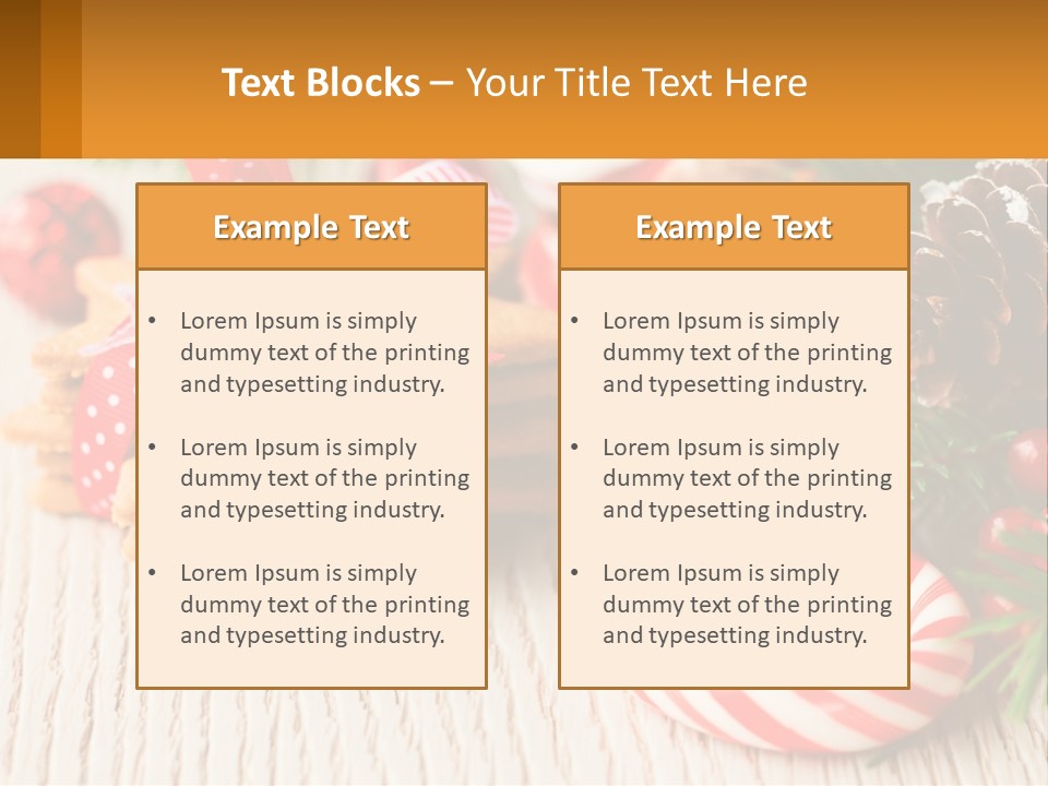 A Pile Of Cookies On A Table With Candy Canes PowerPoint Template