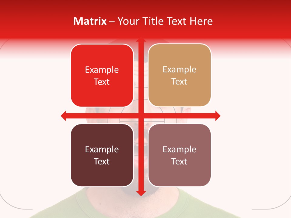 A Man With A Surprised Look On His Face PowerPoint Template