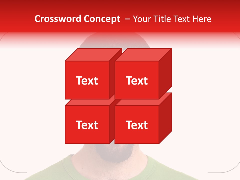 A Man With A Surprised Look On His Face PowerPoint Template