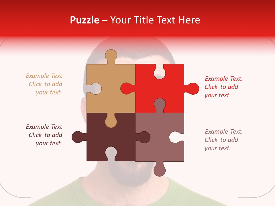 A Man With A Surprised Look On His Face PowerPoint Template