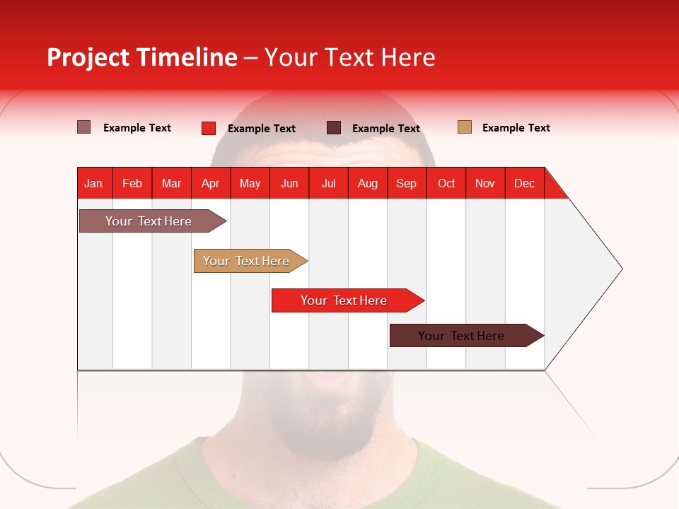 A Man With A Surprised Look On His Face PowerPoint Template