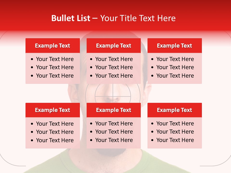 A Man With A Surprised Look On His Face PowerPoint Template