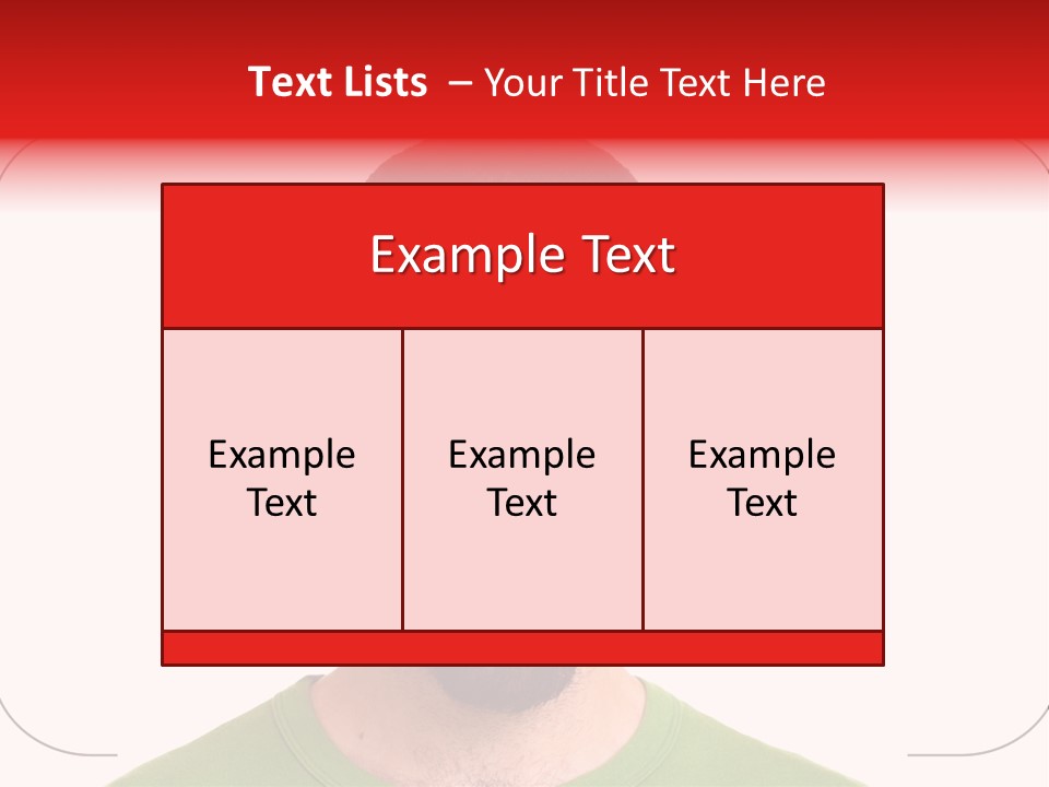 A Man With A Surprised Look On His Face PowerPoint Template