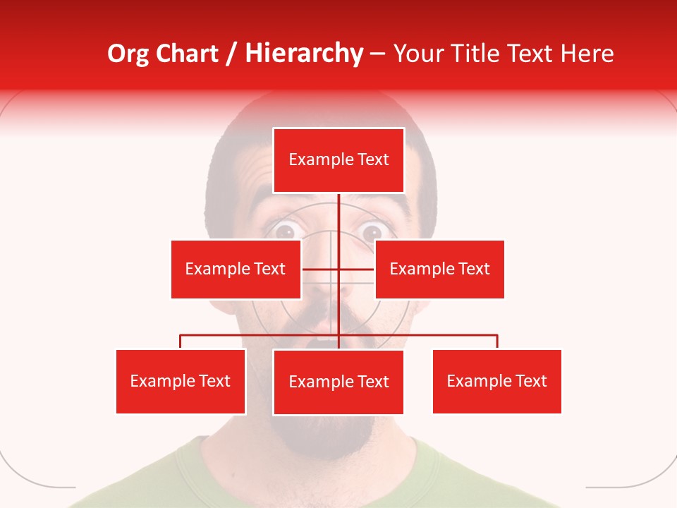 A Man With A Surprised Look On His Face PowerPoint Template