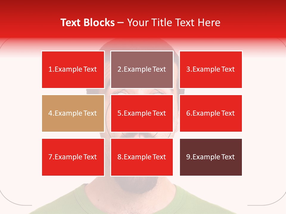 A Man With A Surprised Look On His Face PowerPoint Template