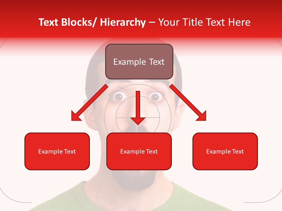 A Man With A Surprised Look On His Face PowerPoint Template