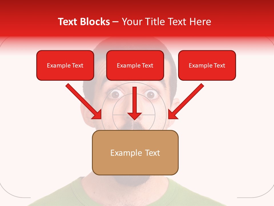 A Man With A Surprised Look On His Face PowerPoint Template