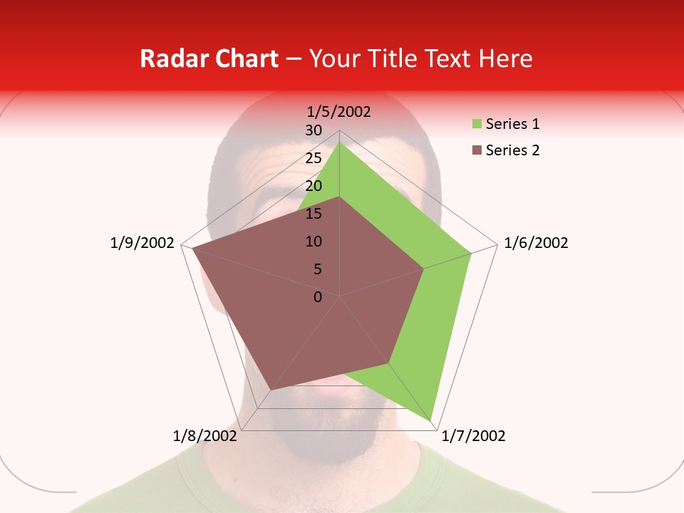 A Man With A Surprised Look On His Face PowerPoint Template