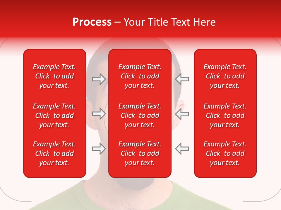 A Man With A Surprised Look On His Face PowerPoint Template