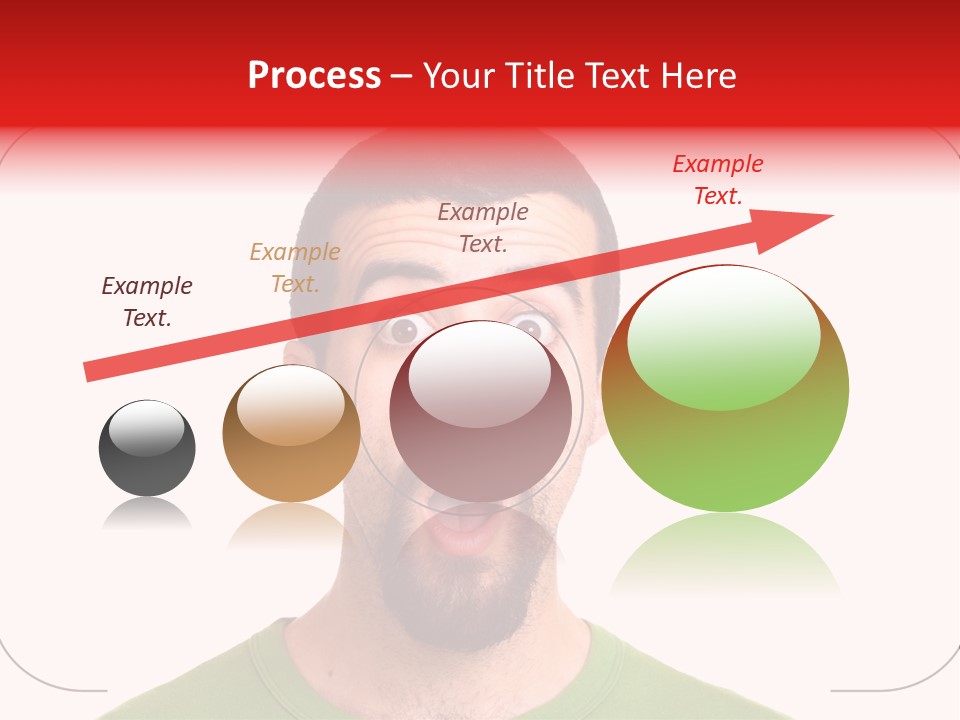 A Man With A Surprised Look On His Face PowerPoint Template