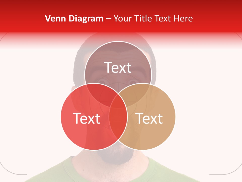 A Man With A Surprised Look On His Face PowerPoint Template
