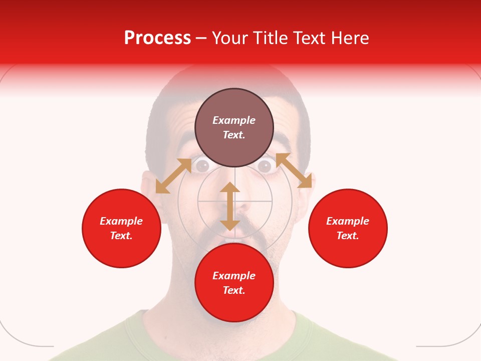 A Man With A Surprised Look On His Face PowerPoint Template