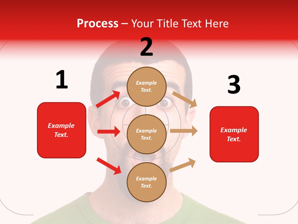 A Man With A Surprised Look On His Face PowerPoint Template