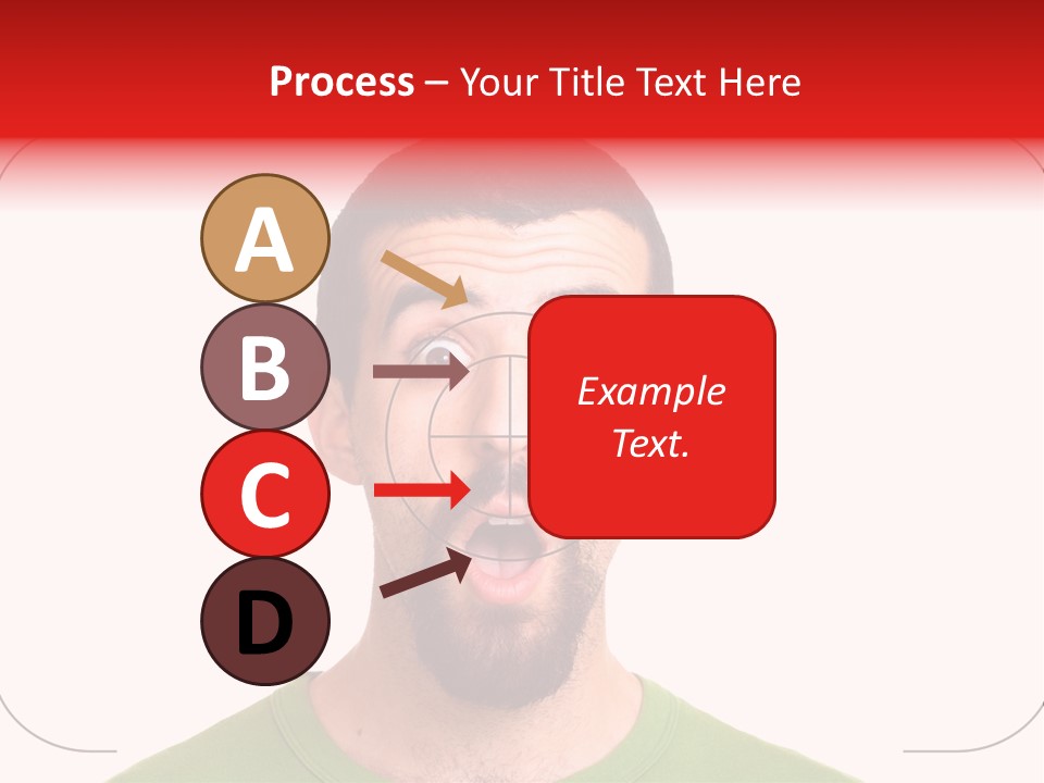 A Man With A Surprised Look On His Face PowerPoint Template