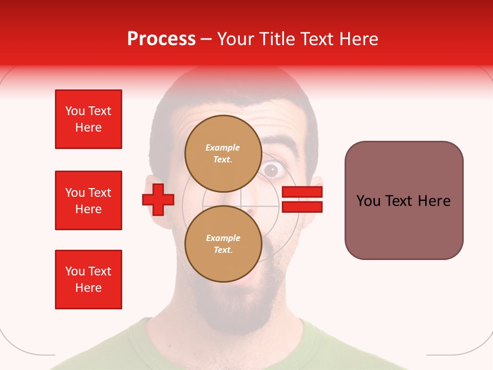 A Man With A Surprised Look On His Face PowerPoint Template