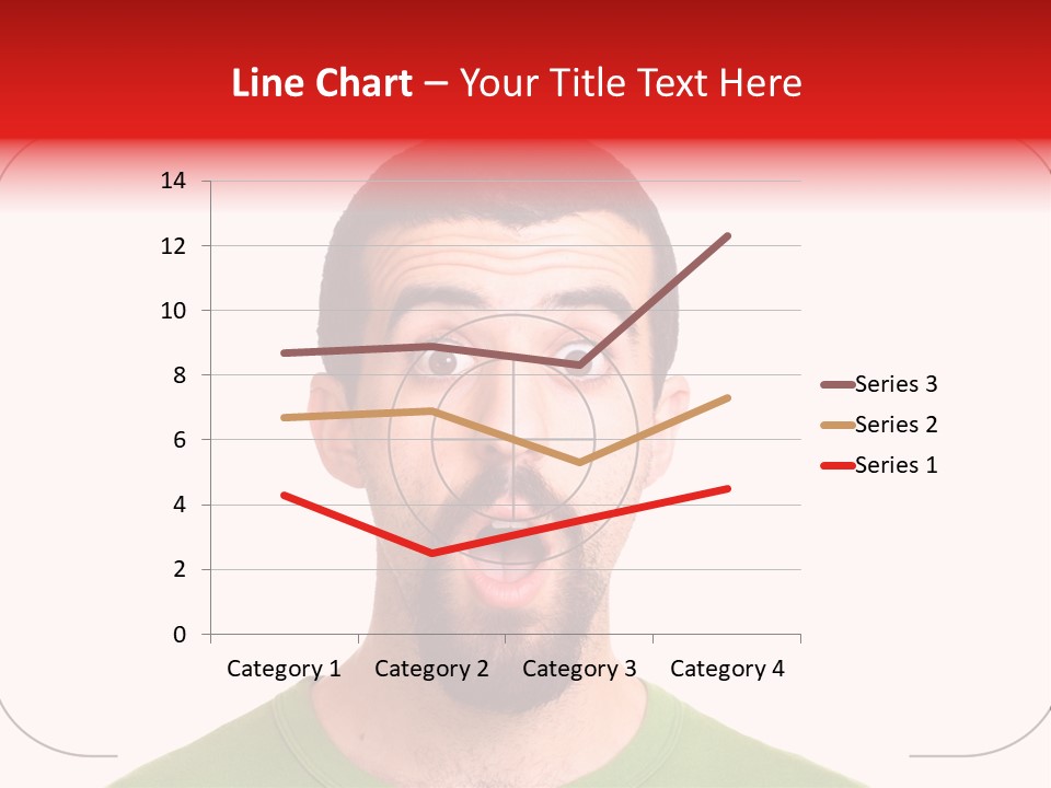 A Man With A Surprised Look On His Face PowerPoint Template