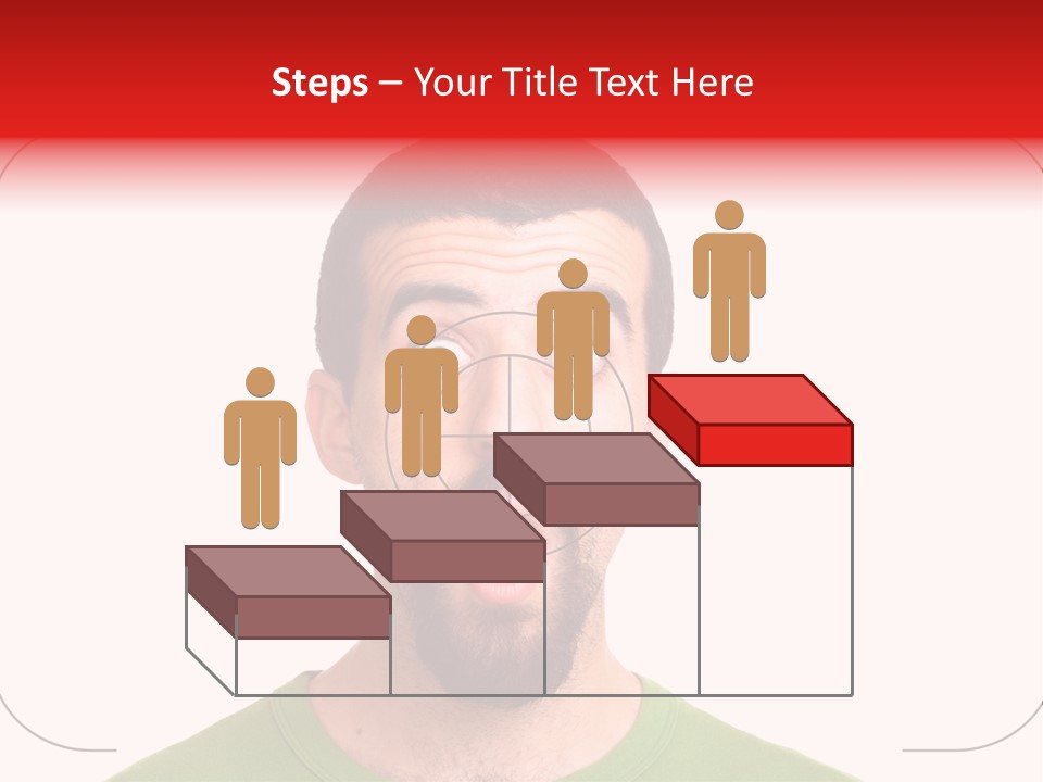 A Man With A Surprised Look On His Face PowerPoint Template