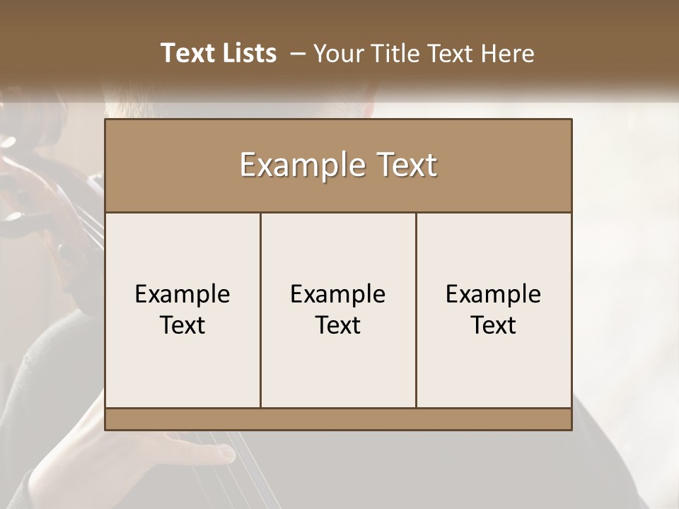 A Young Boy Playing A Violin In Front Of A Window PowerPoint Template