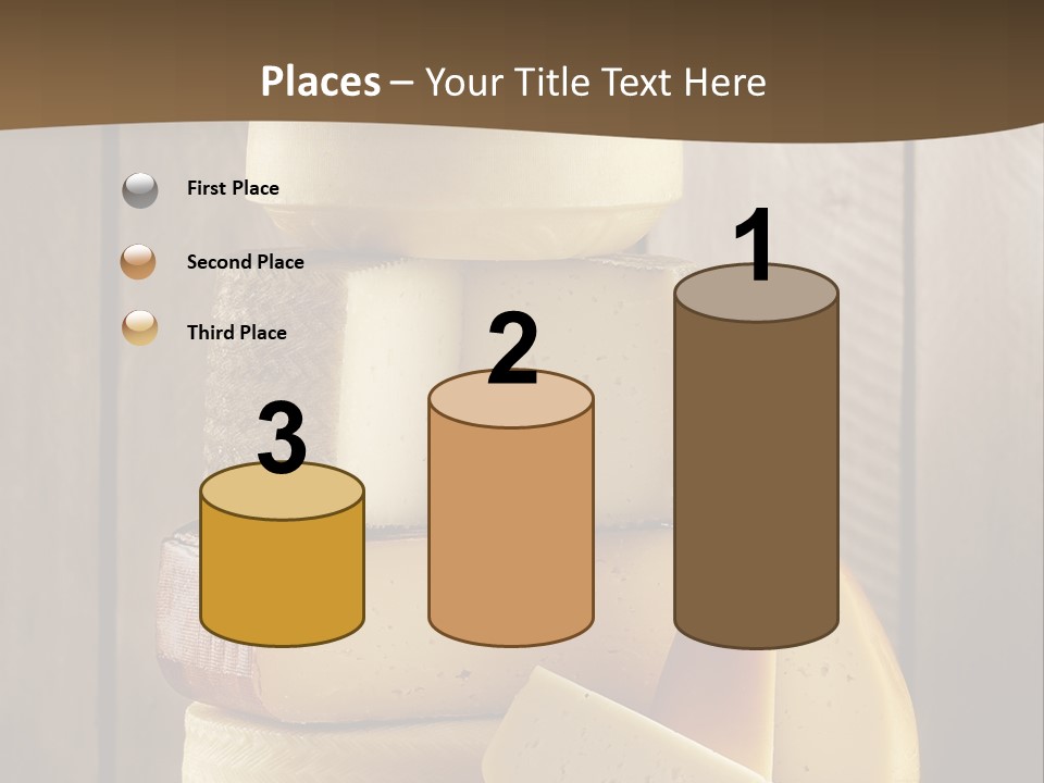 A Pile Of Cheese Powerpoint Presentation Template PowerPoint Template