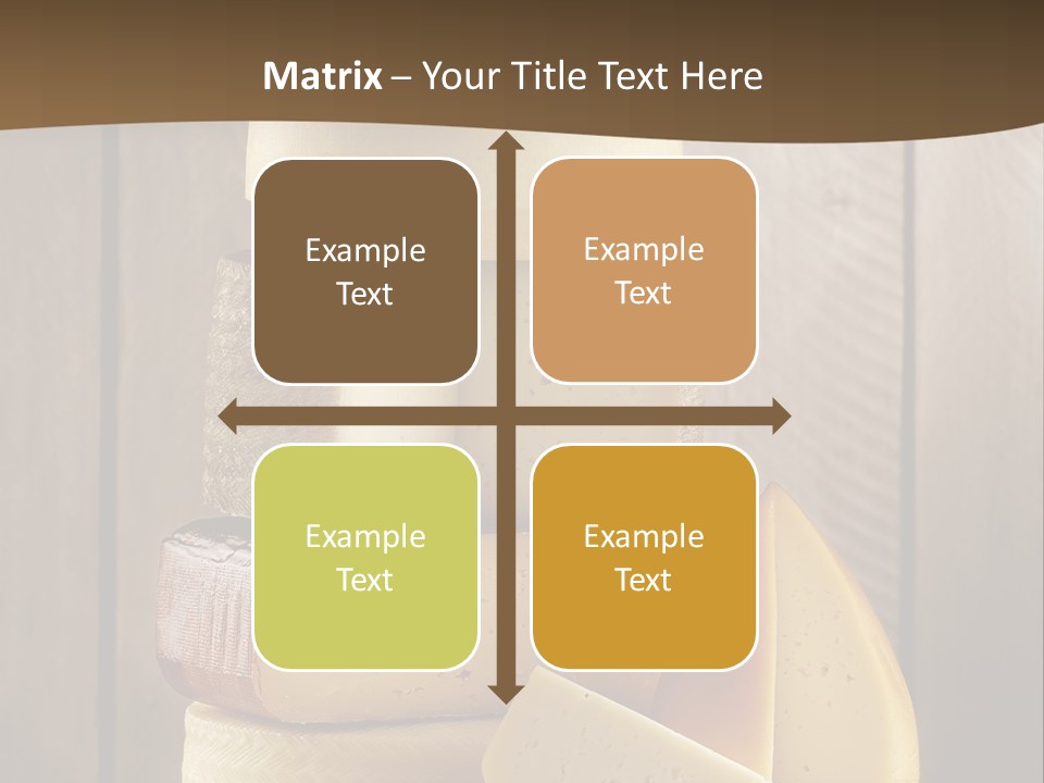 A Pile Of Cheese Powerpoint Presentation Template PowerPoint Template