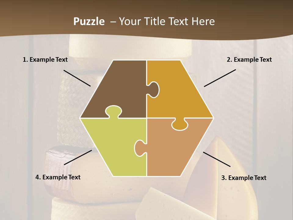 A Pile Of Cheese Powerpoint Presentation Template PowerPoint Template