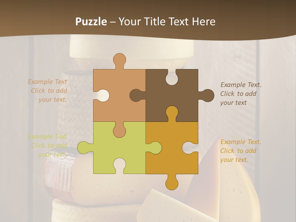 A Pile Of Cheese Powerpoint Presentation Template PowerPoint Template