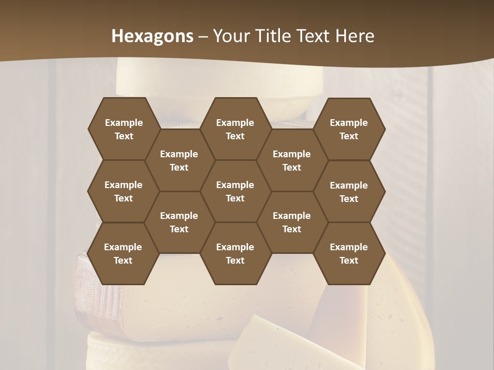 A Pile Of Cheese Powerpoint Presentation Template PowerPoint Template