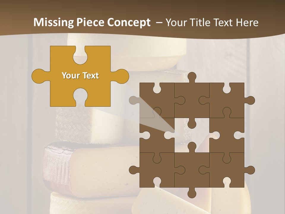 A Pile Of Cheese Powerpoint Presentation Template PowerPoint Template