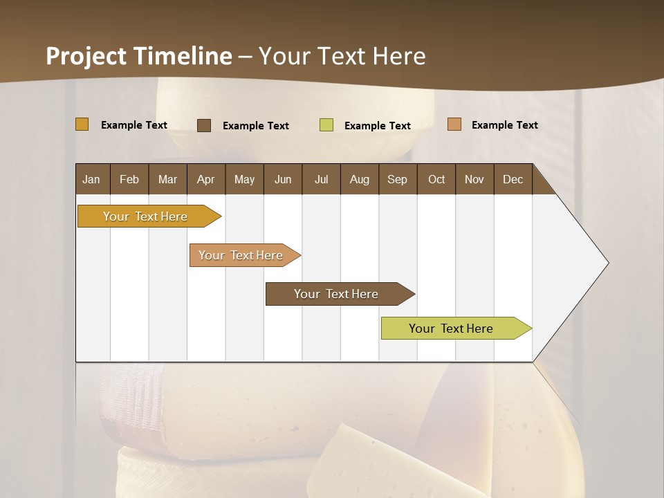 A Pile Of Cheese Powerpoint Presentation Template PowerPoint Template