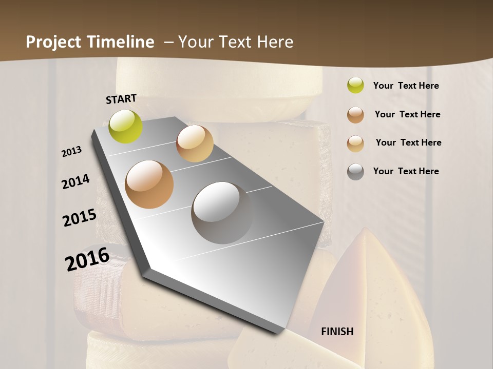 A Pile Of Cheese Powerpoint Presentation Template PowerPoint Template