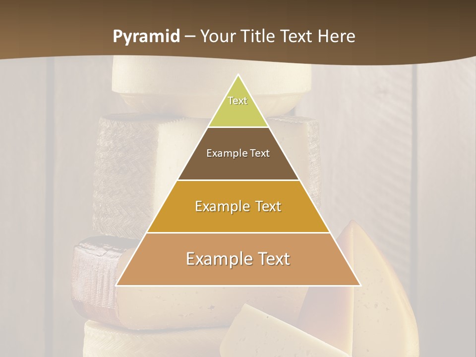A Pile Of Cheese Powerpoint Presentation Template PowerPoint Template