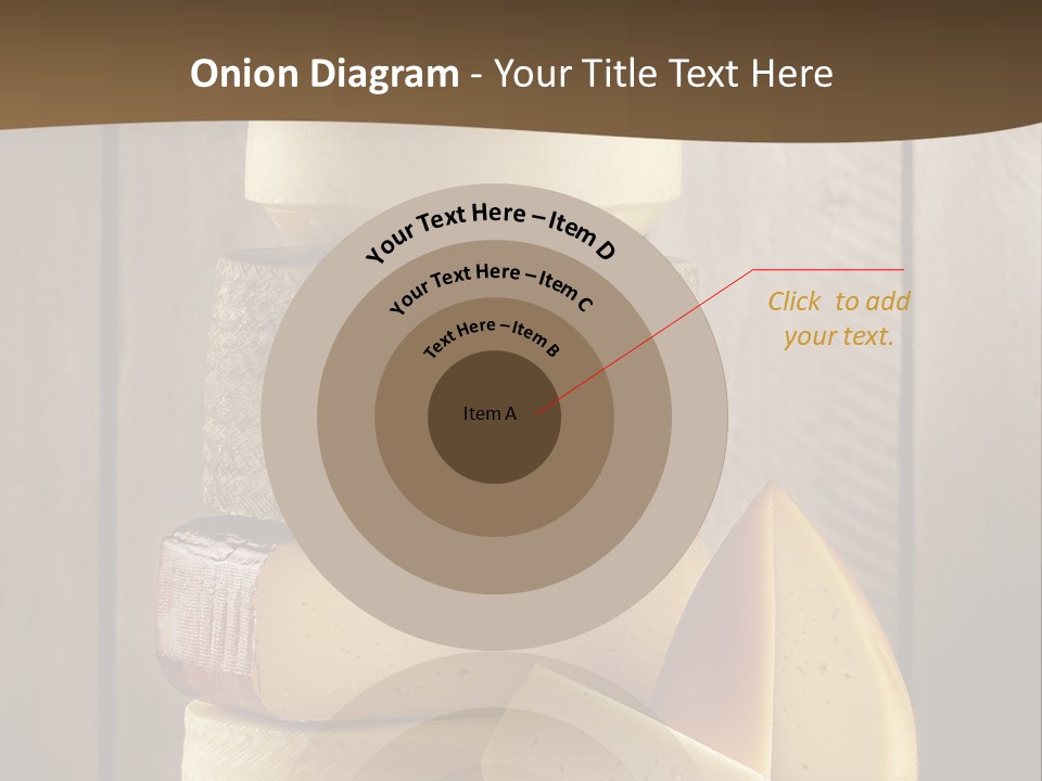 A Pile Of Cheese Powerpoint Presentation Template PowerPoint Template