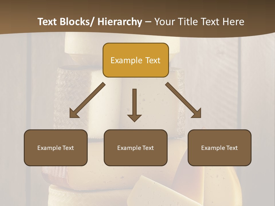 A Pile Of Cheese Powerpoint Presentation Template PowerPoint Template
