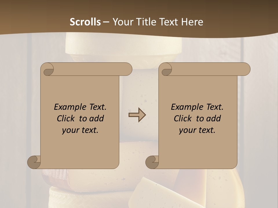 A Pile Of Cheese Powerpoint Presentation Template PowerPoint Template