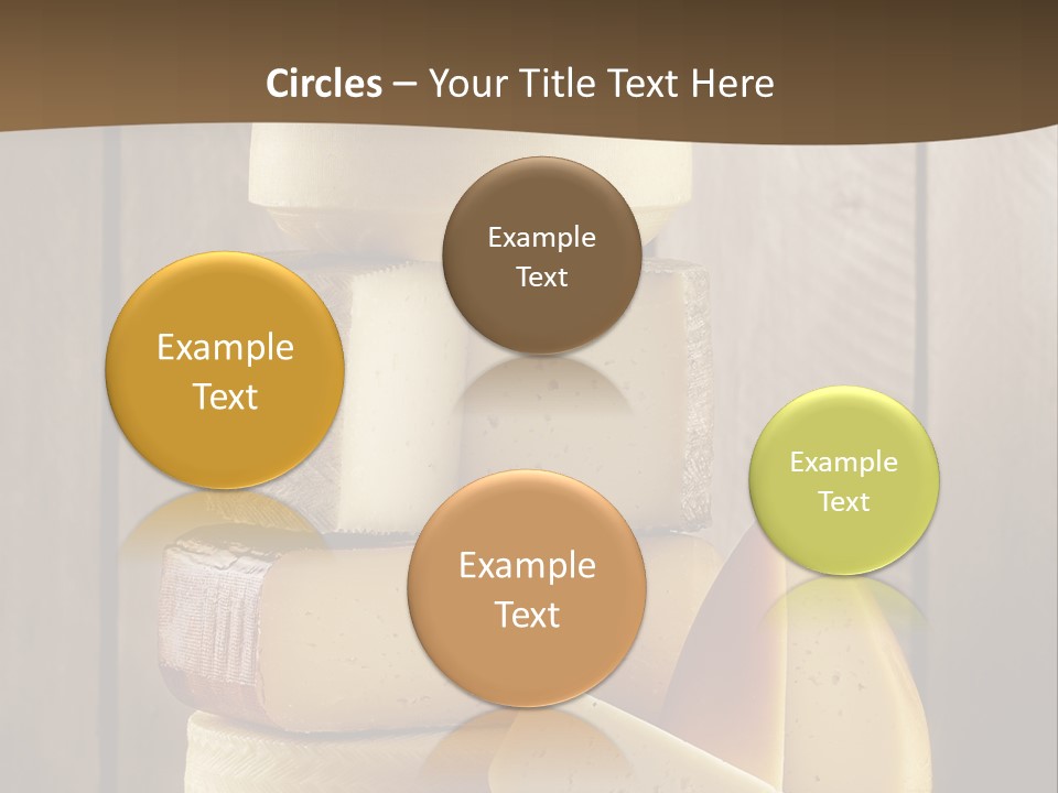 A Pile Of Cheese Powerpoint Presentation Template PowerPoint Template