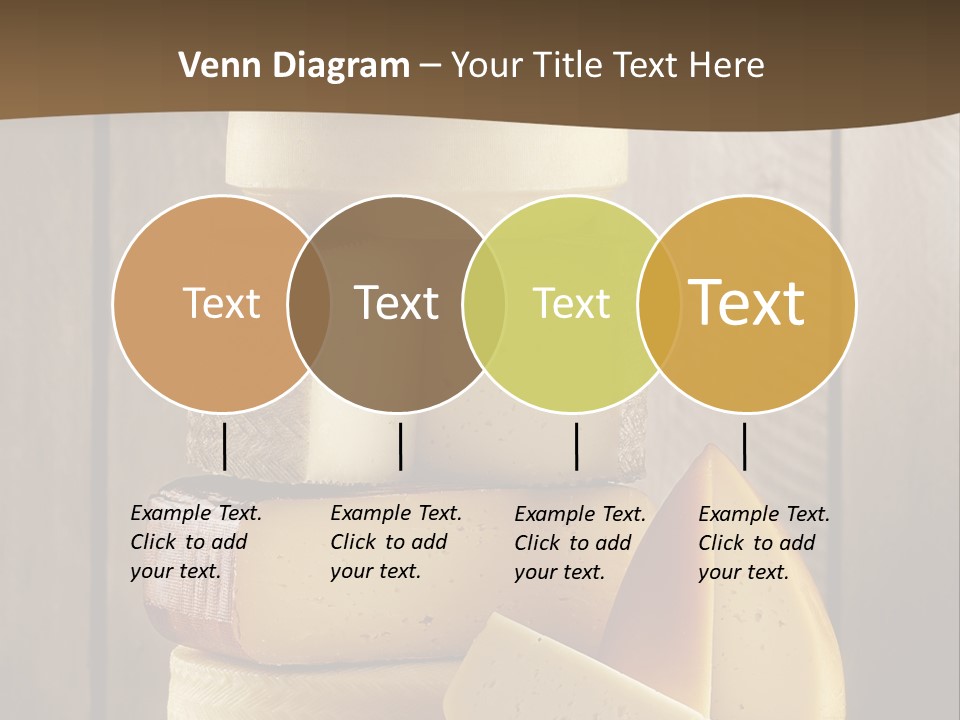 A Pile Of Cheese Powerpoint Presentation Template PowerPoint Template