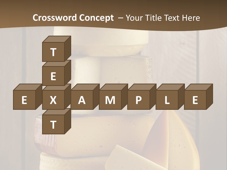 A Pile Of Cheese Powerpoint Presentation Template PowerPoint Template