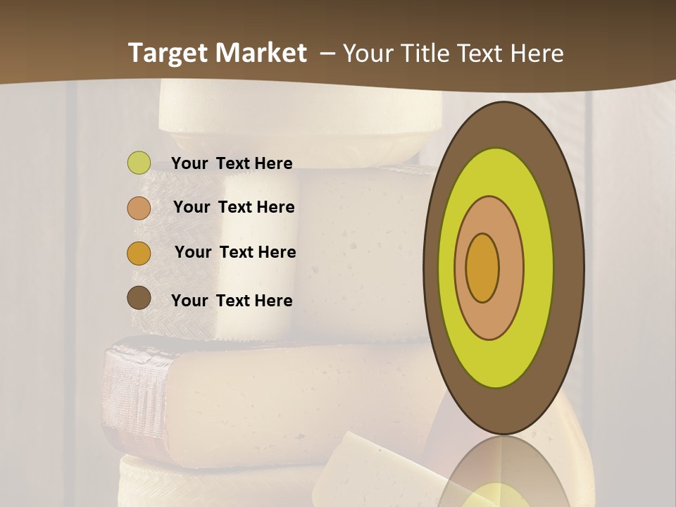 A Pile Of Cheese Powerpoint Presentation Template PowerPoint Template