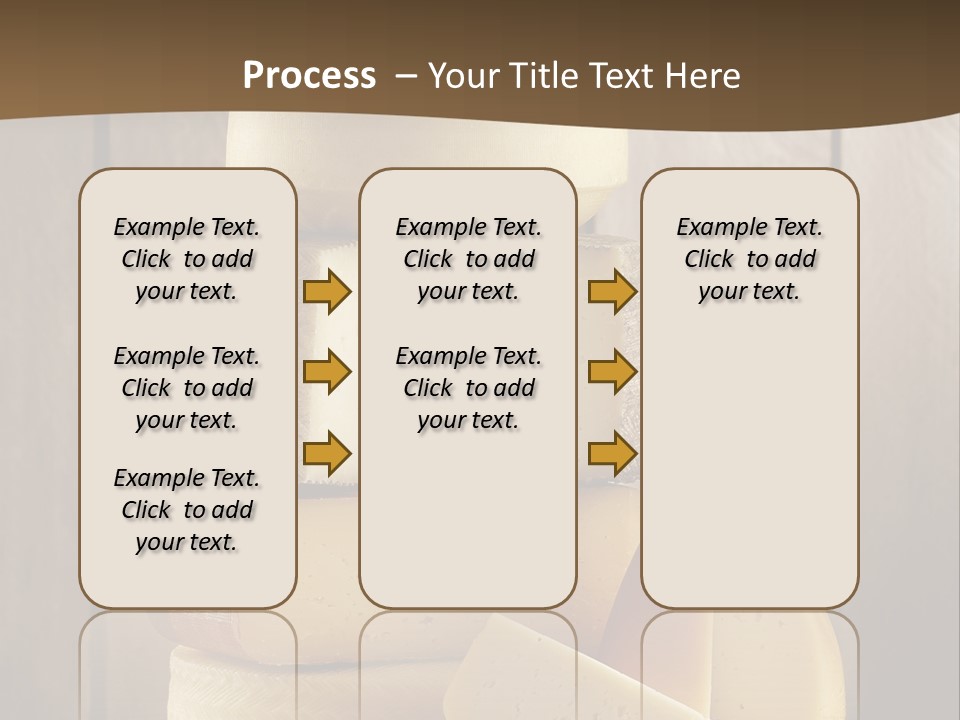 A Pile Of Cheese Powerpoint Presentation Template PowerPoint Template