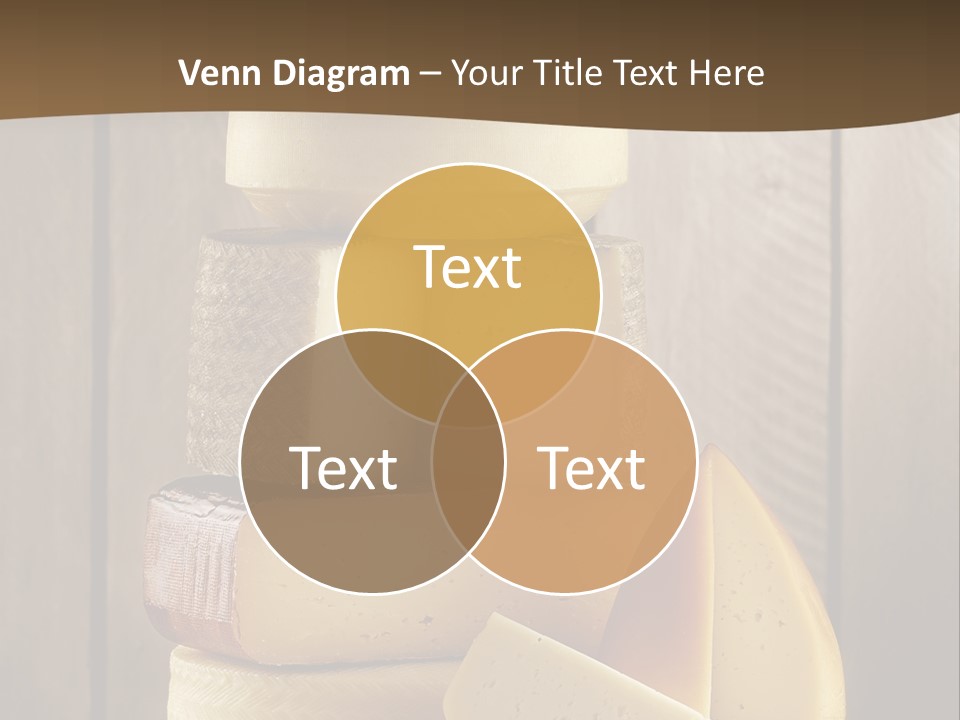 A Pile Of Cheese Powerpoint Presentation Template PowerPoint Template