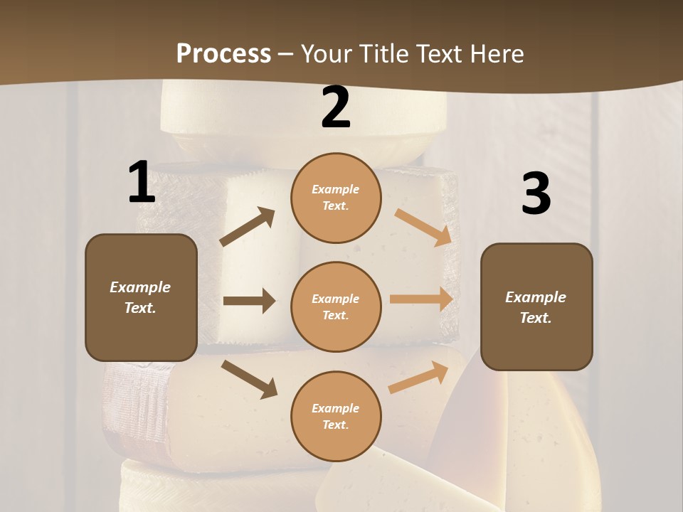 A Pile Of Cheese Powerpoint Presentation Template PowerPoint Template