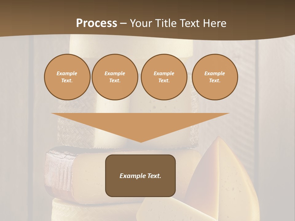 A Pile Of Cheese Powerpoint Presentation Template PowerPoint Template