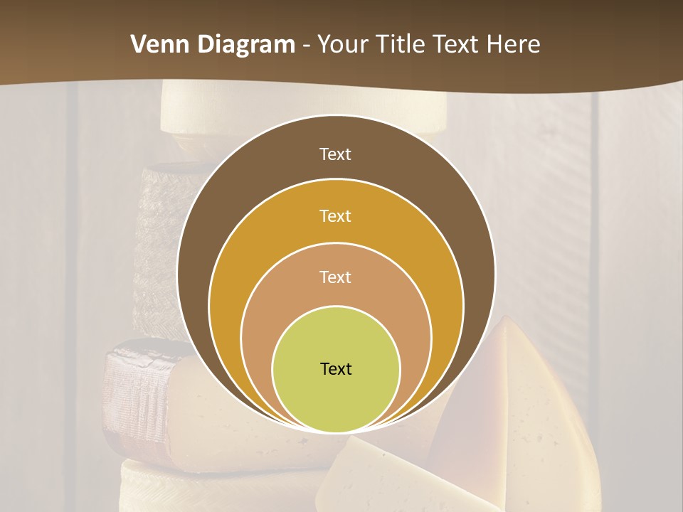 A Pile Of Cheese Powerpoint Presentation Template PowerPoint Template
