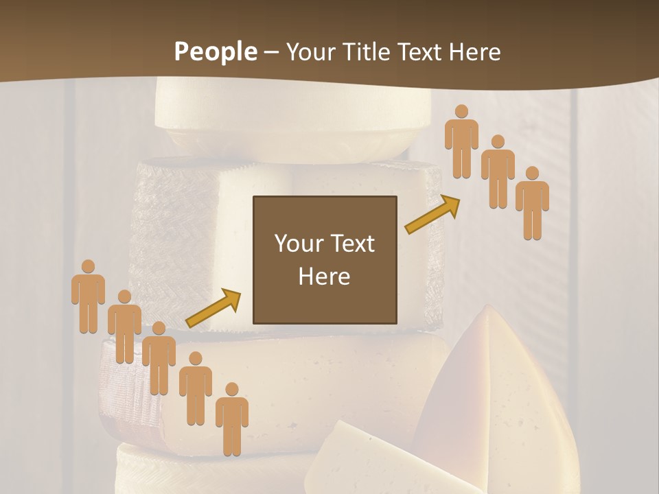 A Pile Of Cheese Powerpoint Presentation Template PowerPoint Template