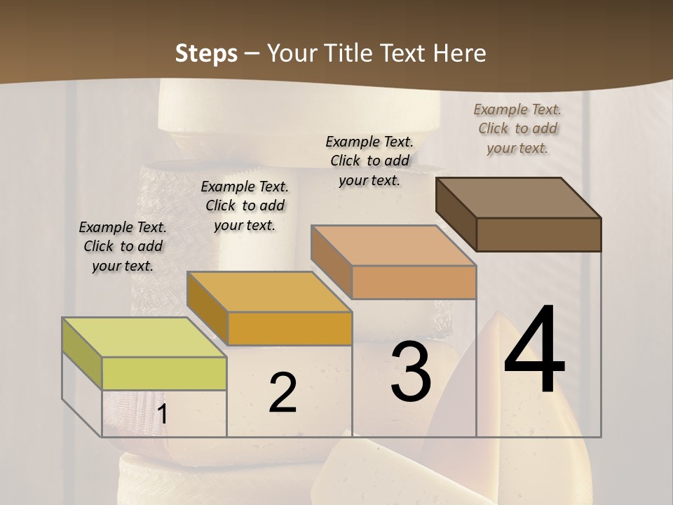 A Pile Of Cheese Powerpoint Presentation Template PowerPoint Template
