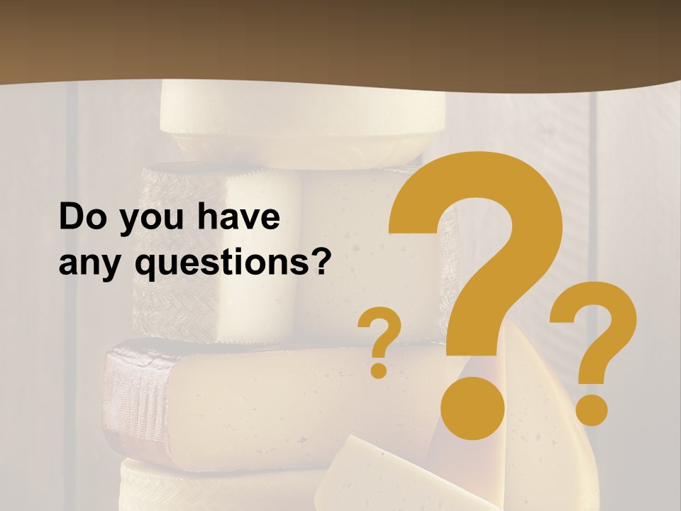 A Pile Of Cheese Powerpoint Presentation Template PowerPoint Template